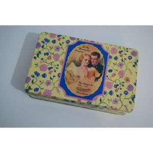 VTG LTD Ed. 1992 Whitman's Chocolate Tin 150th Anniversary Trinket Box Floral